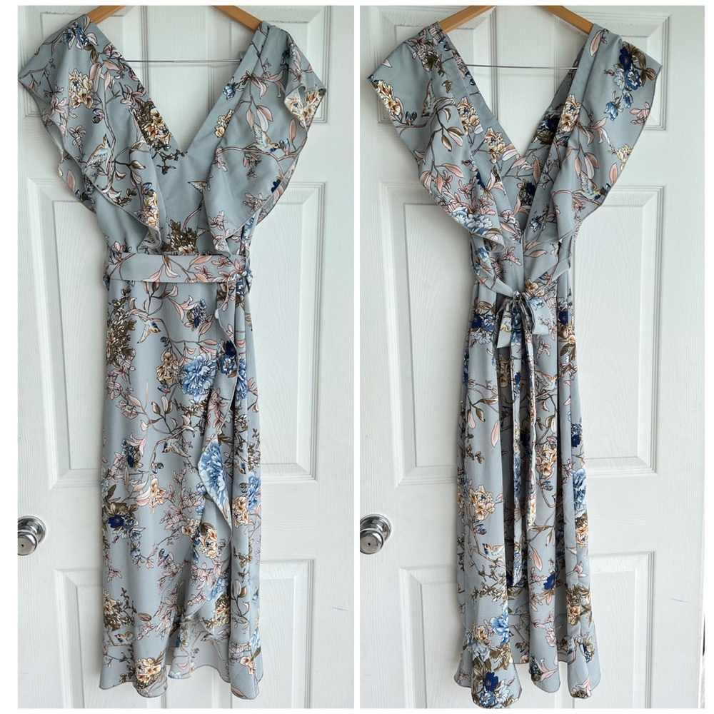ASOS Tall MIDI floral dress size 4